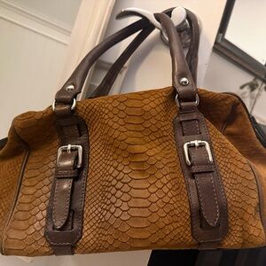Innuè Genuine Italian leather/suede Handbag